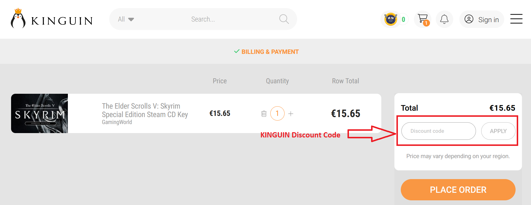 kinguin discount code for windows 10 pro key